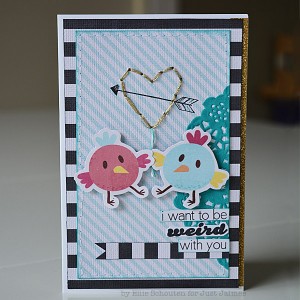 weird with you card