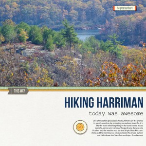 MOC Day 30 | Hiking Harriman