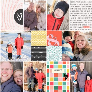 February Title Page | Right