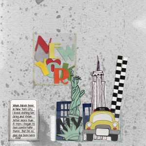 New York - Pocket Scrapping AJ Challenge
