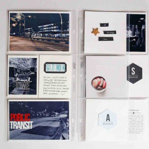 Project Life Spread - About the commute