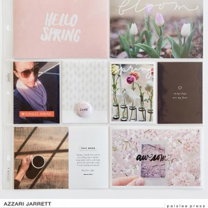 Bloom Project Life Spread