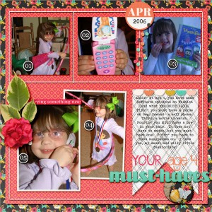Your age 4 must-haves