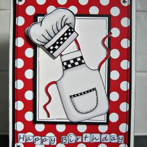 Happy Birthday Chef (hybrid card)