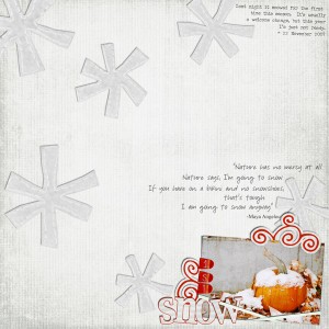 First Snow