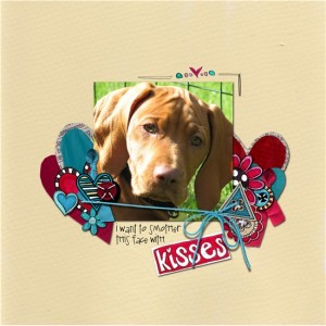 smother you with kisses