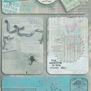 422 art journal cluster pocket