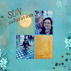 Sun salutation square