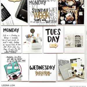 Project Life 2015 Week 31 | Days