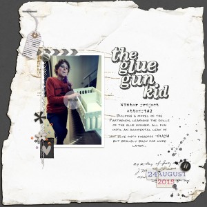 The Glue gun kid