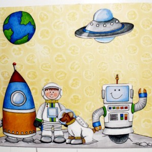 make your own story -magnets