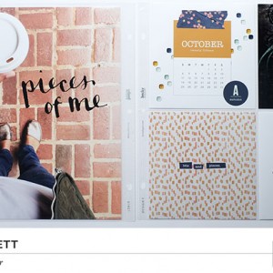 Mosaic & Bits & Pieces Layout