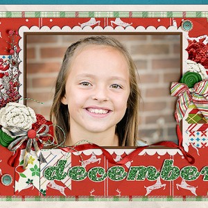 December Calendar Topper