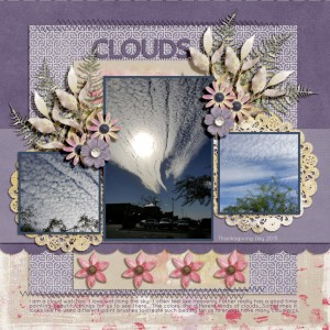 Thanksgiving Day 2016 - Clouds