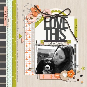 Love This - MOC4  -Day 12 - Embellished Template Challenge