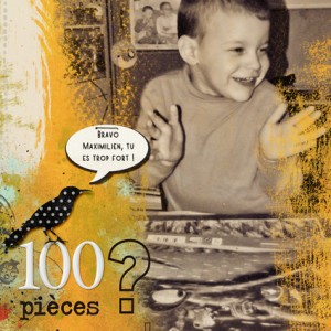 MOC day 17 - 100 pieces, meme pas peur
