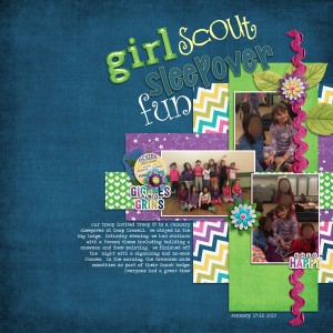 Girl Scout Sleepover Fun