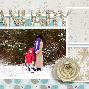January 2017 Calendar 6x4