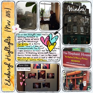 Edinburgh Highlights (MOC 31 pocketpage)
