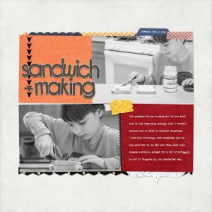 SWL Make it Snappy - Sandwich Making