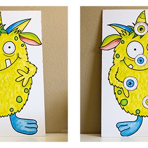 Pin the Eyeball on the Monster