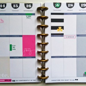 March 14 week at a glance