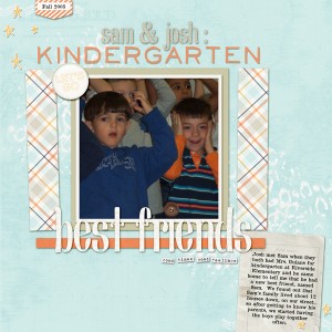 Sam and Josh : Kindergarten Best Friends