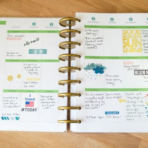 March 2016 - Week 1 (Happy Planner)