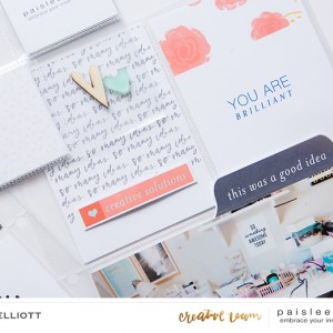 6x8 Pocket Page Detail | Bright Ideas by Paislee Press