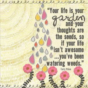 Watering Weeds...