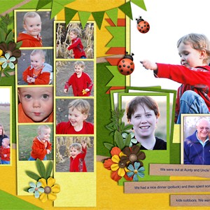 Farm Fun (Double page)