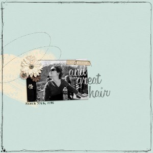 A girl with a plan and great hair