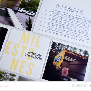 Milestones | Pocket Pages