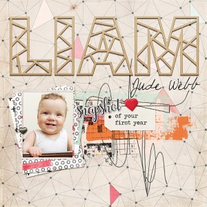Liam's 1st Year album Cover