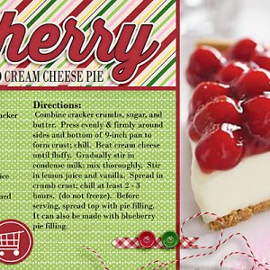 Cherry-O Cream Cheese Pie
