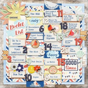 Summer Bucket List