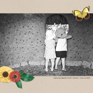 exploring together