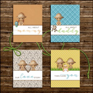 Baby Book Section Pages