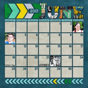 John's Calendar - June 2017