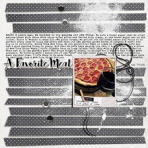 A favorite Meal (Aug Scraplift... of Gaelle)