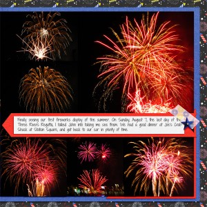 Dinner & Fireworks, right side