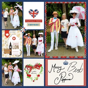 Mary Poppins and Bert