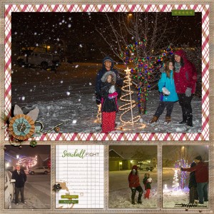 Snowball fight