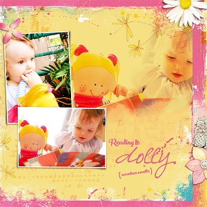 Reading to Dolly