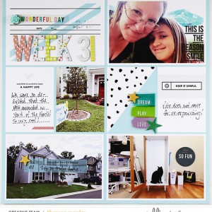 Sahlin Studio Creative Team Photo Journaling & Lined Up Word Art