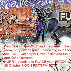 Oct 25th Chat/Forum GAME