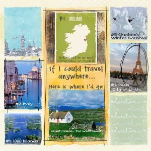 My Travel Wish List Web