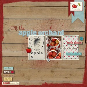 At The Apple Orchard