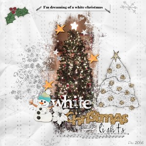 White Christmas Lights