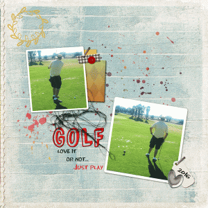 Doug-golfing